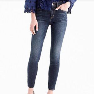 J.Crew 9 inch high-rise toothpick jean in Solano wash Women Size 29